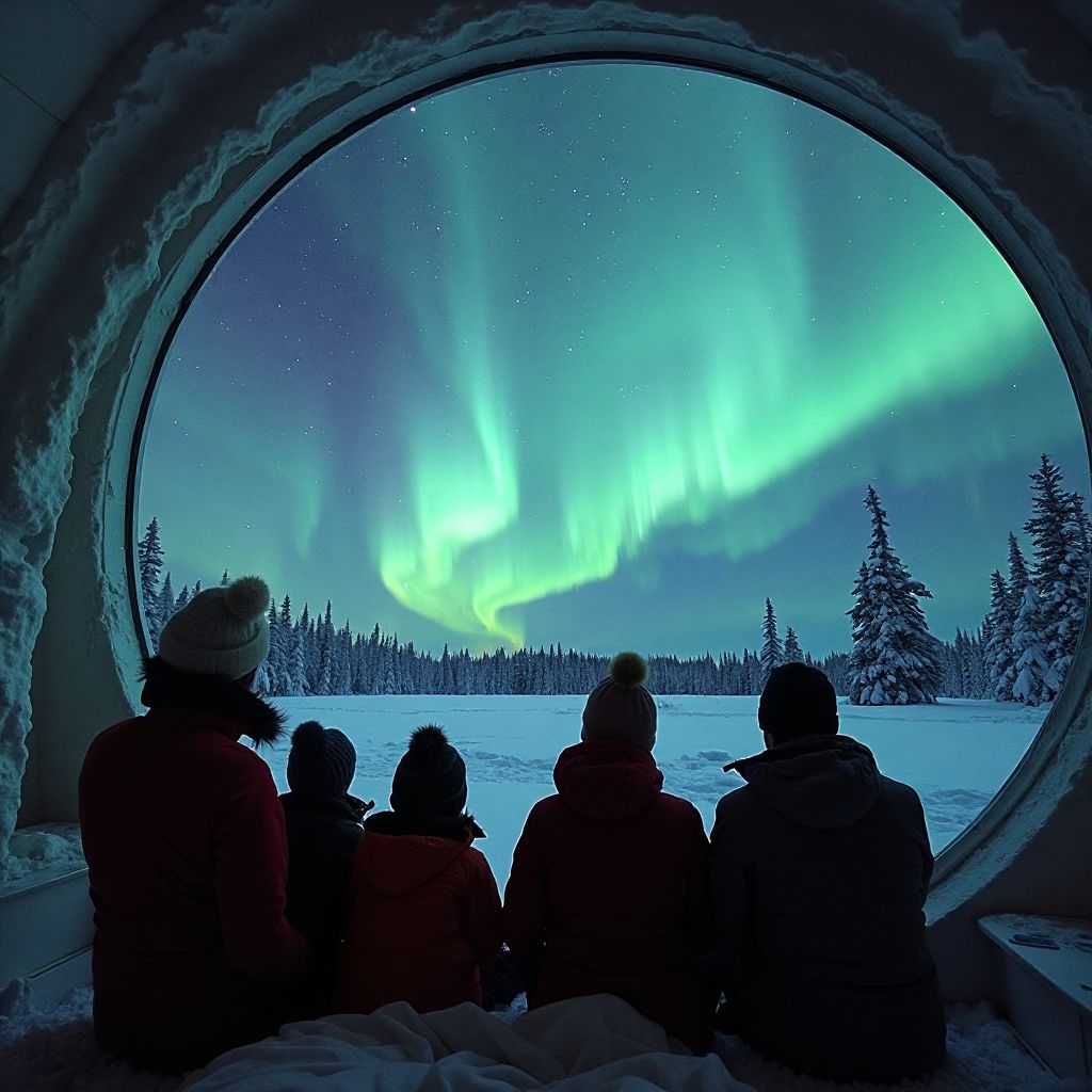 Arctic Northern Lights expedition